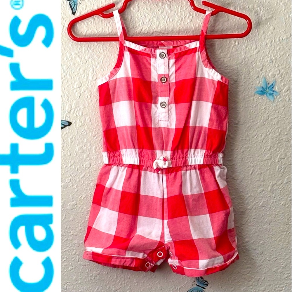 Plaid Romper Carter’s